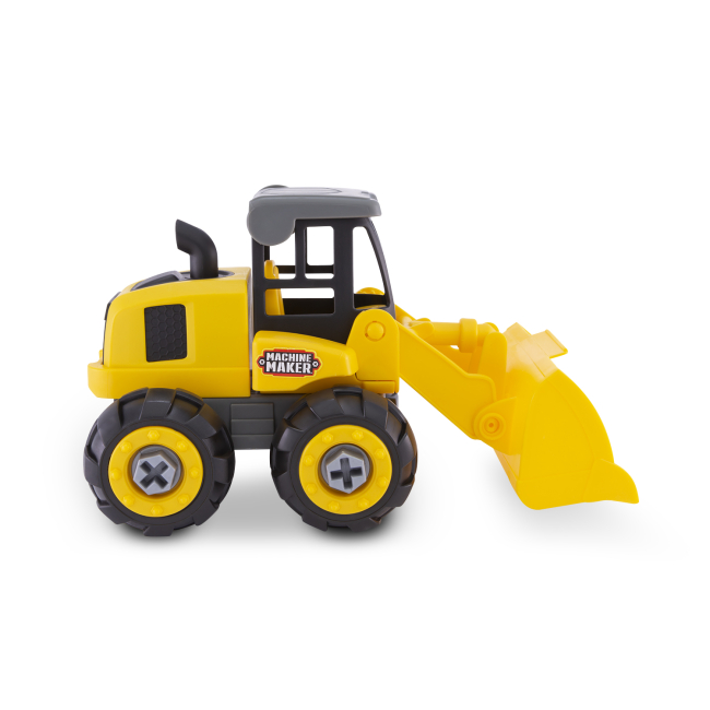 Блокові конструктори - Конструктор Machine maker Junior builder Навантажувач (40010/1)#7