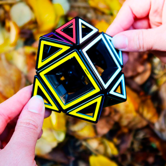 Головоломки - Головоломка RecentToys Hollow Skewb Cube (8717278850986)#4
