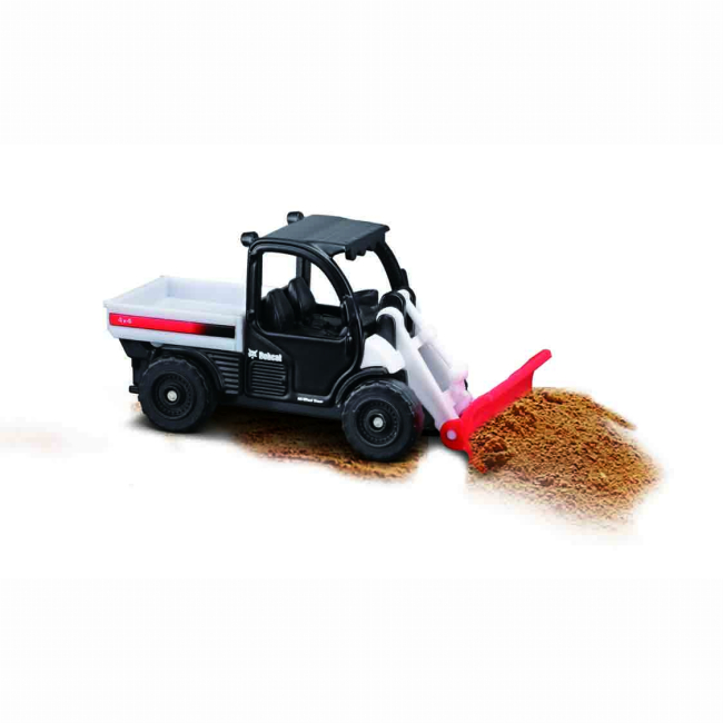 Транспорт и спецтехника - Игровой набор Maisto Mini work machines Белый тягач с зеленым контейнером (12630/3)#4