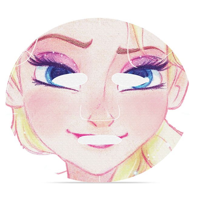 Косметика - ​Тканевая маска для лица Mad beauty Ледяное сердце Эльза 25 мл (DF-FG10396-12)#2