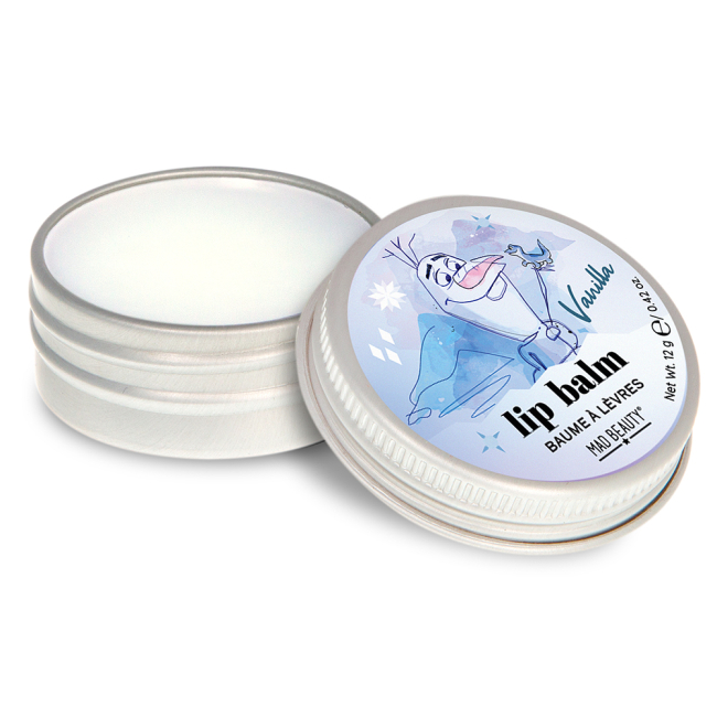 Косметика - Набор бальзамов для губ Mad beauty Ледяное сердце круглые (DF-FG10420-12)#3