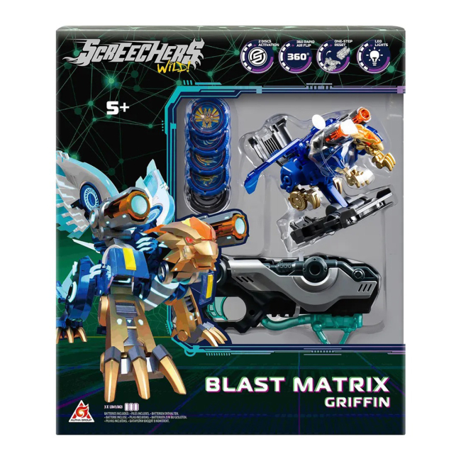 Трансформеры - Игровой набор Screechers Wild S5 L2 Гриффин (EU686121)#8