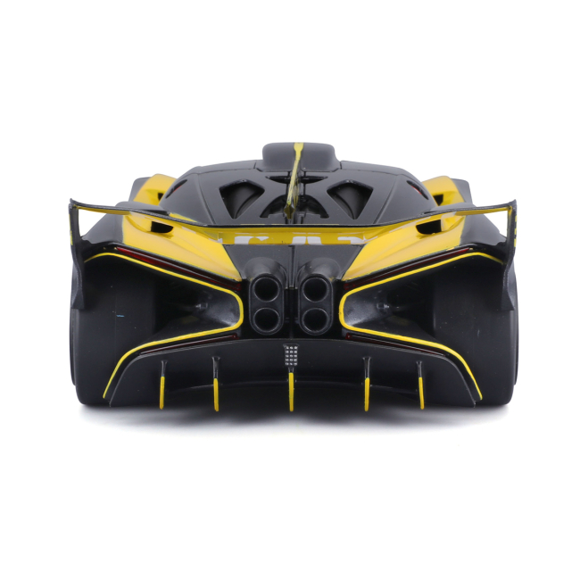 Автомодели - Автомодель Bburago Bugatti Bolide черно-желтый (18-11047 YL)#4