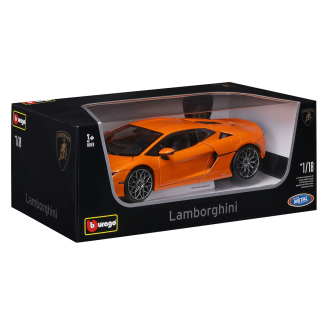 Автомодели - Автомодель Bburago Lamborghini Temerario оранжевый (18-11052Or)#8