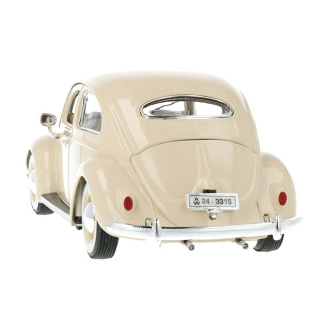 Автомоделі - Автомодель Bburago Volkswagen Kafer Beetle 1955 бежевий (18-12029 CM)#7