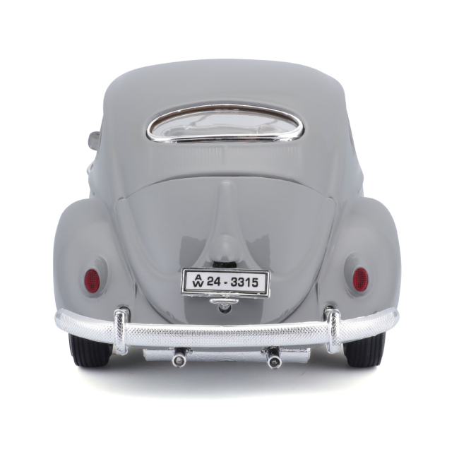Автомоделі - Автомодель Bburago Volkswagen Kafer Beetle 1955 сірий (18-12029 GY)#6