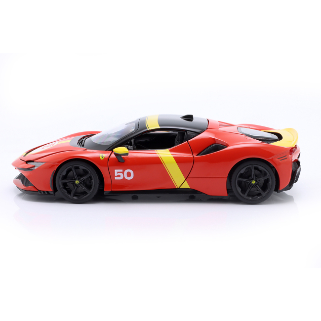 Автомодели - Автомодель Bburago Race & Play Ferrari SF90 Stradale Assetto Fiorano (18-16021)#3