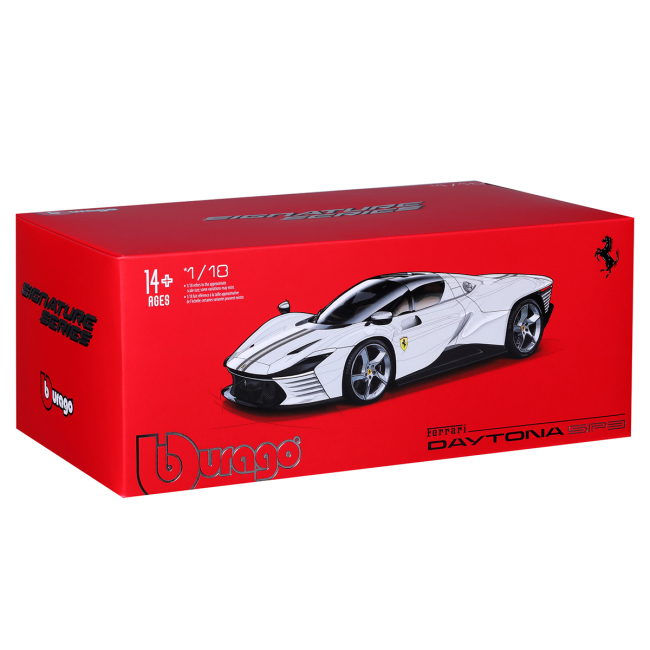 Автомоделі - Автомодель Bburago Signature Ferrari Daytona SP3 червоний (18-16912 RD)#7
