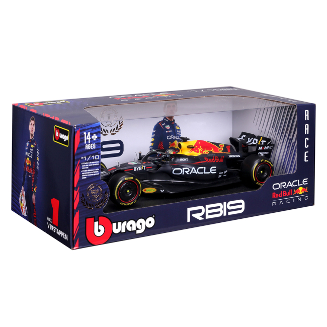 Автомоделі - Автомодель Bburago Oracle Red bull Racing RB19 (18-18003 (#1))#5