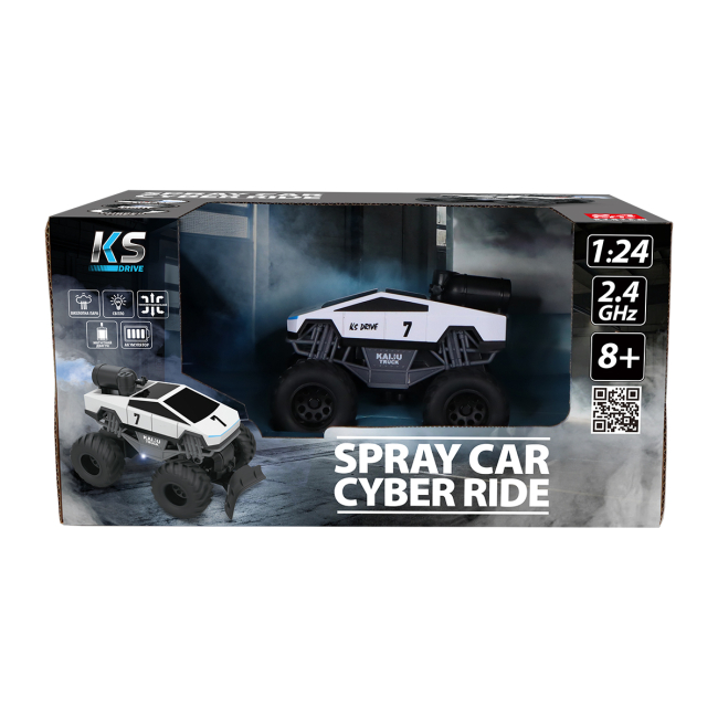Радиоуправляемые модели - Автомобиль на радиоуправлении KS Drive Cyber Ride белый (SL-6076RH)#3
