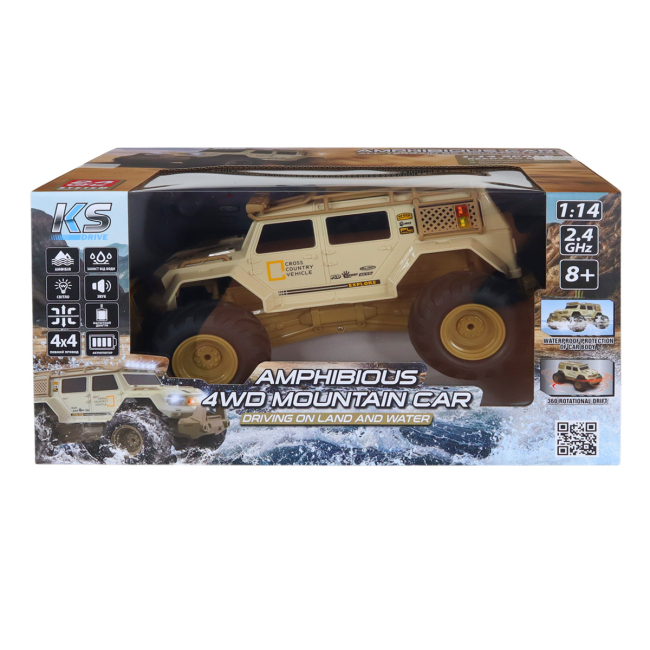 Радиоуправляемые модели - Автомобиль на радиоуправлении KS Drive Amphibious 4WD (SL-8018ARH)#9