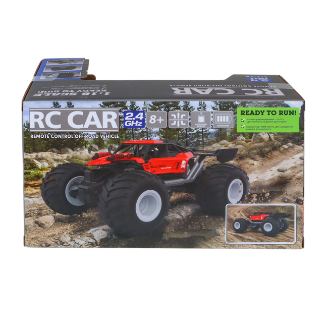 Радиоуправляемые модели - Автомобиль на радиоуправлении KS Drive Off-road Strong power красный (SL-8423ARH)#10