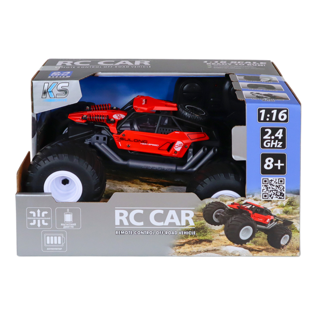 Радиоуправляемые модели - Автомобиль на радиоуправлении KS Drive Off-road Strong power красный (SL-8423ARH)#9