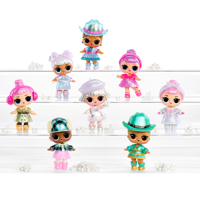 Ляльки - Ігровий набір-сюрприз LOL Surprise Loves care bears Сніжний стиль (429692)#4