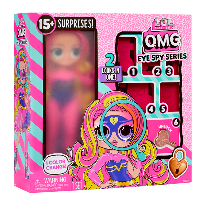 Ляльки - Ігровий набір LOL Surprise O.M.G. Eye Spy Супергеройка (542667)#4