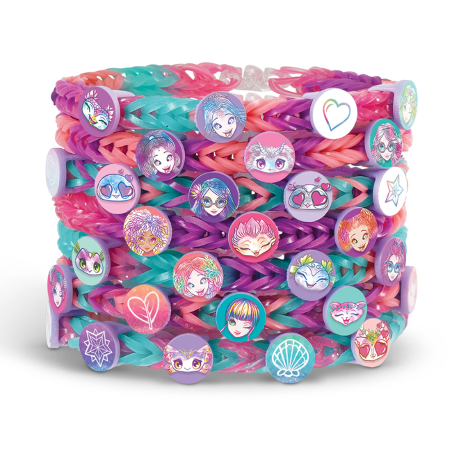 Наборы для творчества - Набор для создания украшений Nebulous Stars Rainbow Loom Звездная феерия (11033)#4