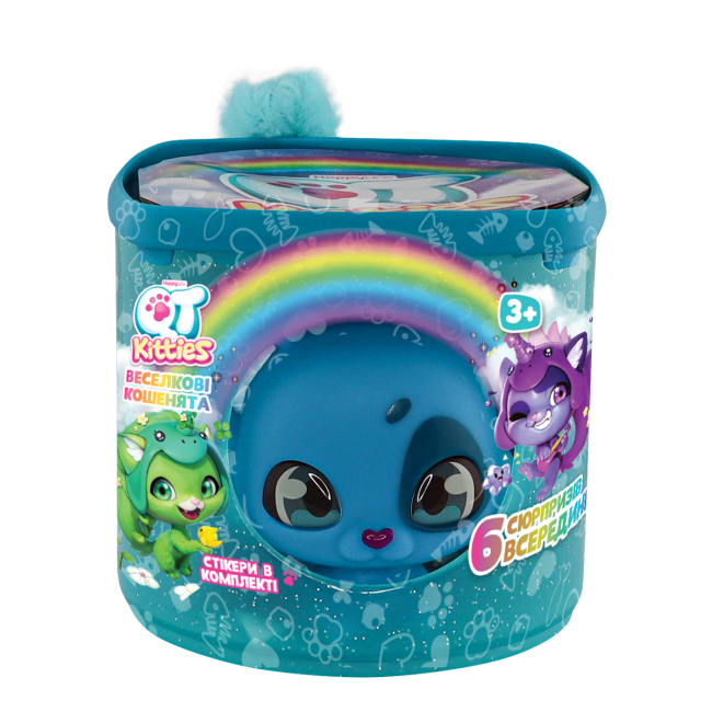 Фігурки тварин - Фігурка QT Kitties S2 Кошеня Мермі (450006-1)#3