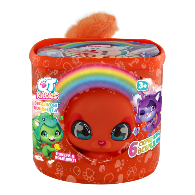 Фігурки тварин - Фігурка QT Kitties S2 Кошеня Расті (450006-5)#3