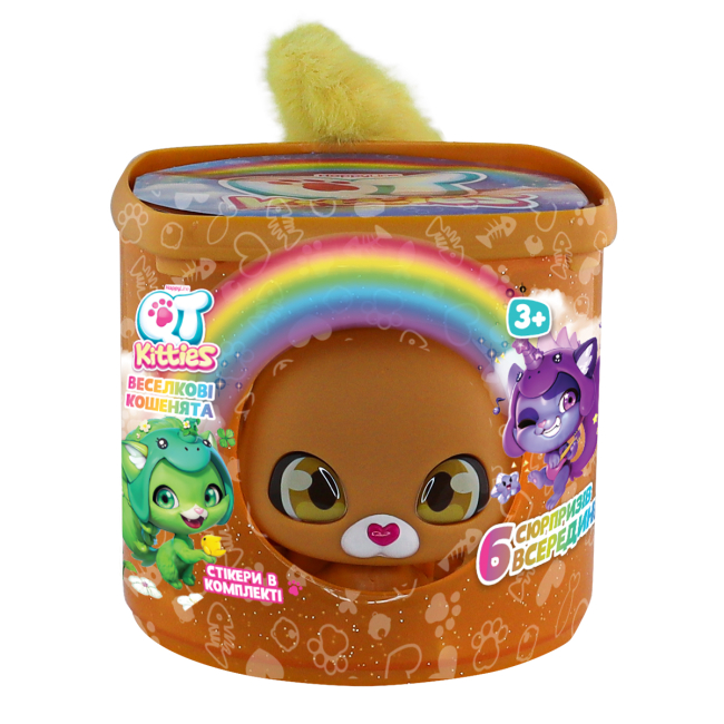 Фігурки тварин - Фігурка QT Kitties S2 Кошеня Зап (450006-6)#3