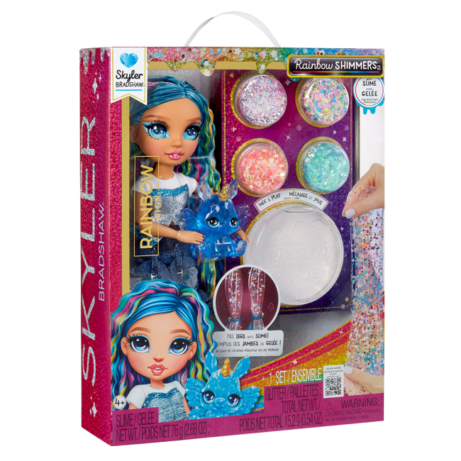 Ляльки - Лялька Rainbow high Rainbow shimmers Скайлер (122418)#4