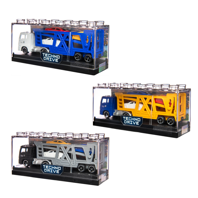 Транспорт і спецтехніка - Автомодель TechnoDrive Автоперевізник в асортименті (250415CG)#7