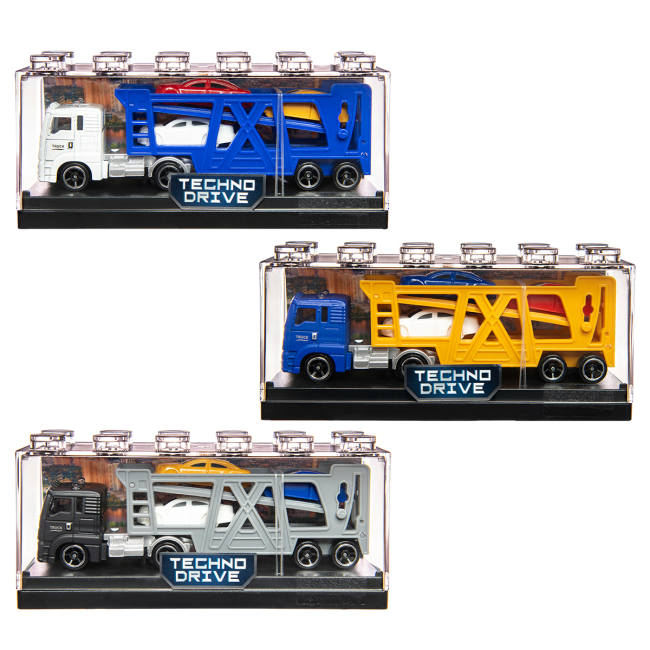 Транспорт і спецтехніка - Автомодель TechnoDrive Автоперевізник в асортименті (250415CG)#8