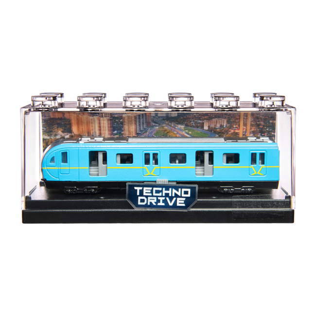 Транспорт і спецтехніка - ​Автомодель TechnoDrive Вагон метро (250417CG)#9