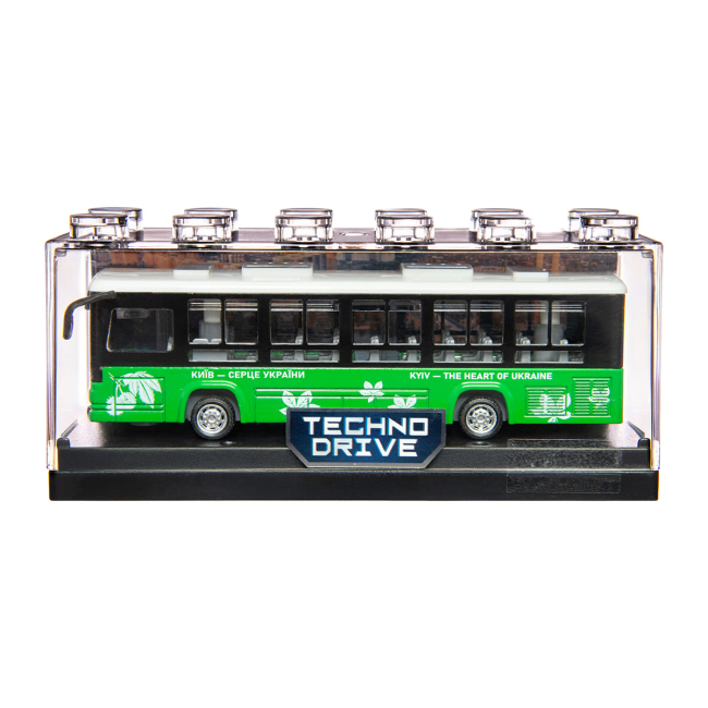Транспорт і спецтехніка - ​Автомодель TechnoDrive Автобус екскурсійний Україна (250418CG)#9