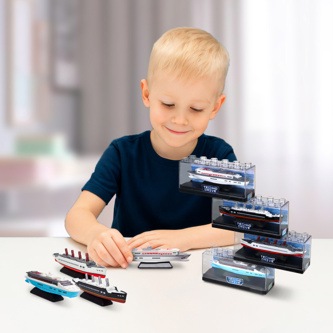 Транспорт і спецтехніка - ​Модель TechnoDrive Круїзний лайнер в асортименті (250420CG)#10