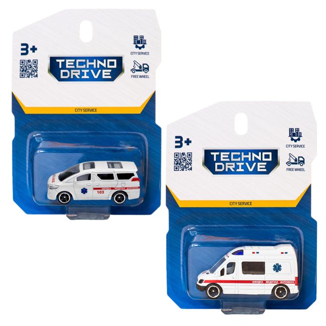 Транспорт і спецтехніка - Мінімодель TechnoDrive Міська служба в асортименті (250421CG)#7