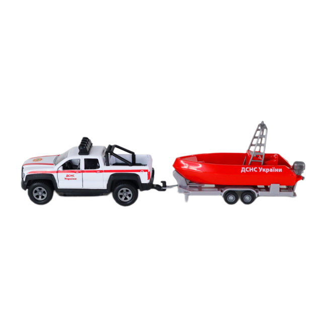 Транспорт і спецтехніка - Ігровий набір TechnoDrive Служба порятунку на воді (510217.270)#2