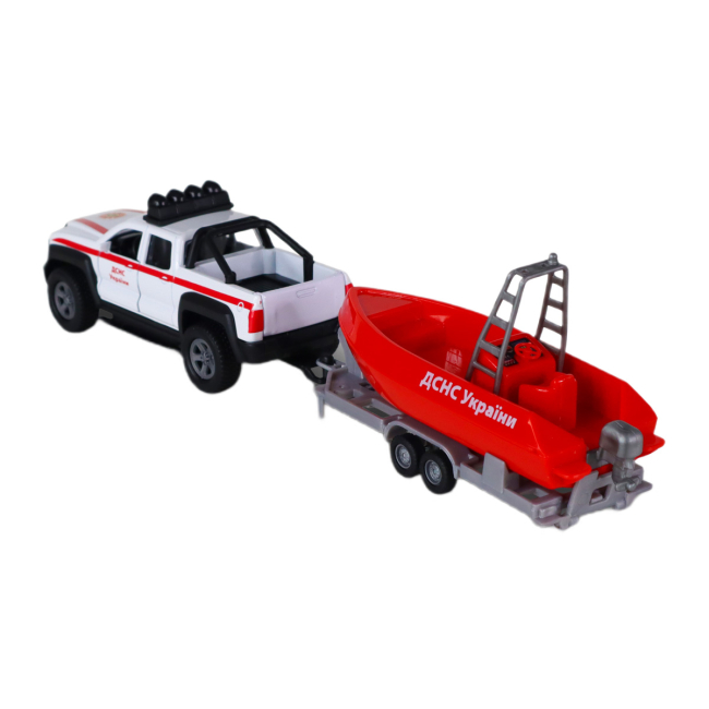 Транспорт і спецтехніка - Ігровий набір TechnoDrive Служба порятунку на воді (510217.270)#3