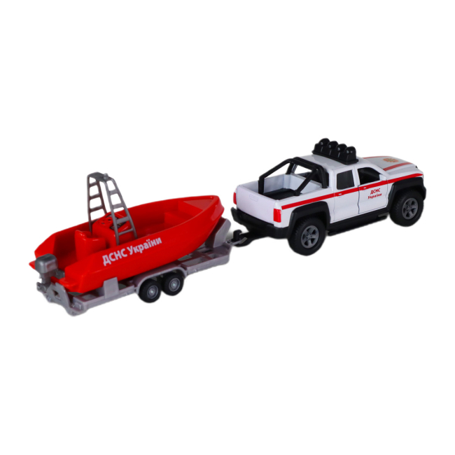 Транспорт і спецтехніка - Ігровий набір TechnoDrive Служба порятунку на воді (510217.270)#5