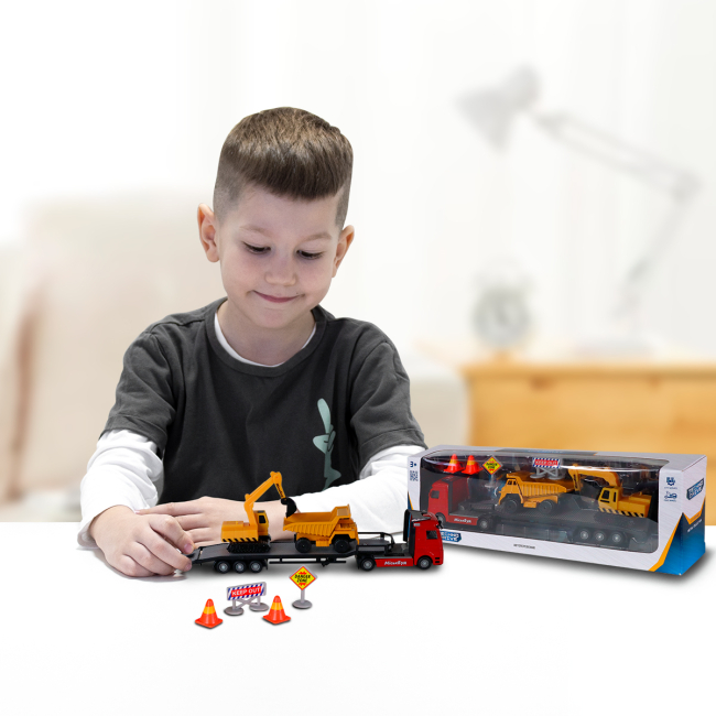 Транспорт и спецтехника - Игровой набор TechnoDrive Автоперевозчик (541757.270)#10