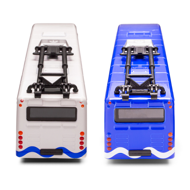 Транспорт і спецтехніка - Автомодель TechnoDrive Міський тролейбус Дніпро в асортименті (KM250424)#6