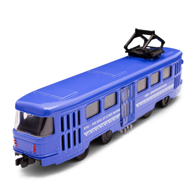 Транспорт і спецтехніка - Автомодель TechnoDrive Міський трамвай Київ (KM250425)#6