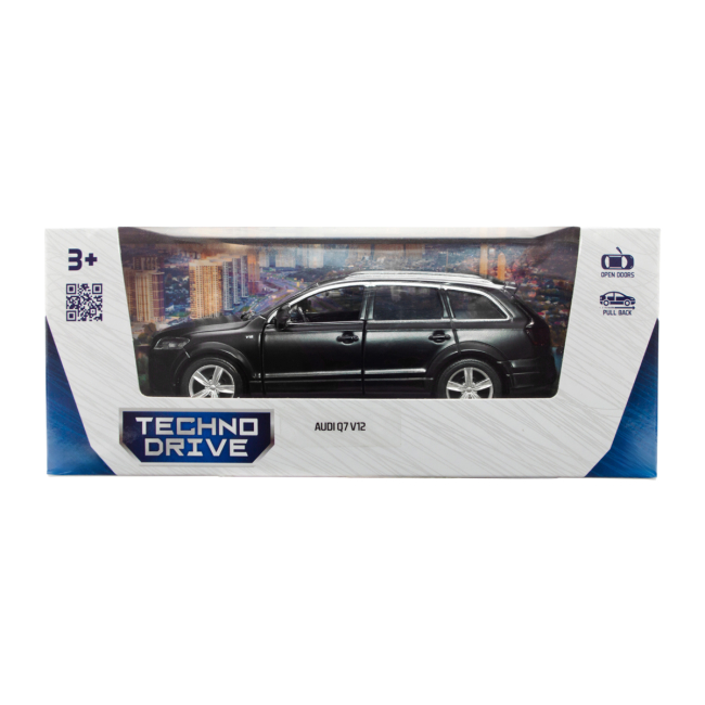 Автомодели - Автомодель TechnoDrive Audi Q7 V12 черный (250433U)#9