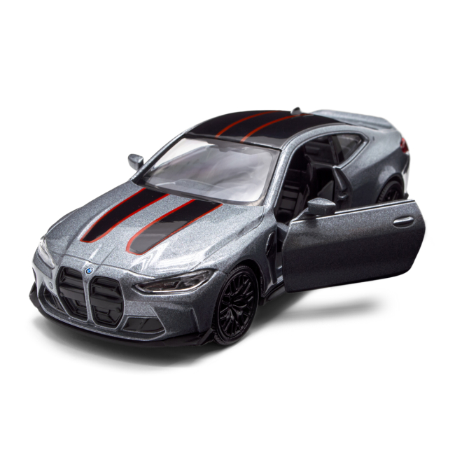 Автомодели - Автомодель TechnoDrive BMW M4 CSL 2023 серый (250436U)#7