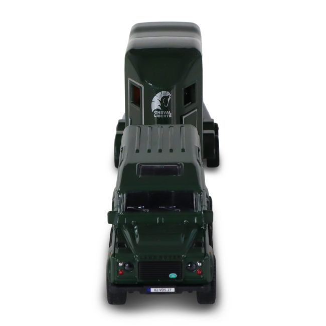 Транспорт і спецтехніка - Ігровий набір TechnoDrive Land Rover з причіпом і фігурками коней (520460.270)#4