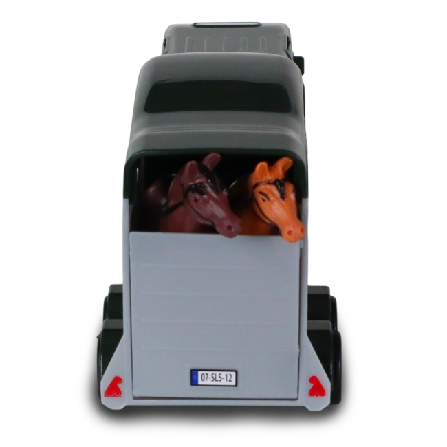 Транспорт і спецтехніка - Ігровий набір TechnoDrive Land Rover з причіпом і фігурками коней (520460.270)#5