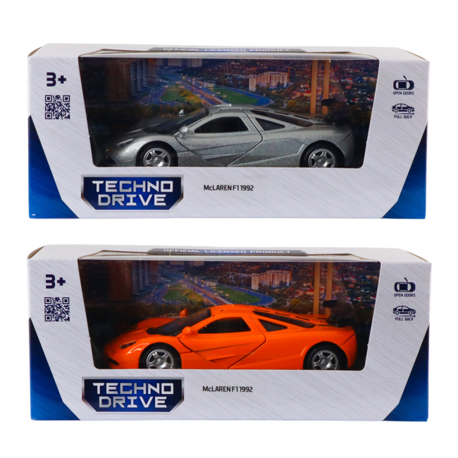 Автомоделі - Автомодель TechnoDrive McLaren F1 1992 в асортименті (250412U)#8