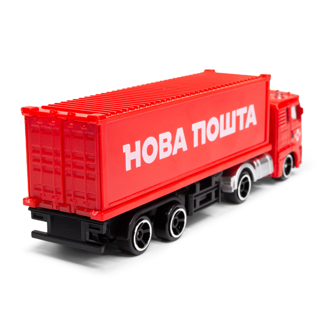 Транспорт і спецтехніка - Автомодель TechnoDrive Фура Нова Пошта (250416CG)#5