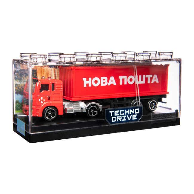 Транспорт и спецтехника - Автомодель TechnoDrive Фура Новая Почта (250416CG)#8