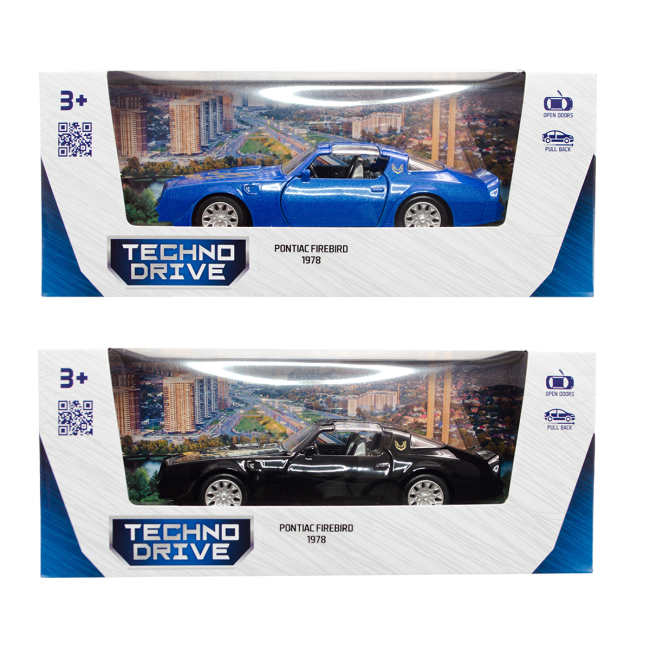 Автомоделі - Автомодель TechnoDrive Pontiac Firebird 1978 в асортименті (250410U)#9