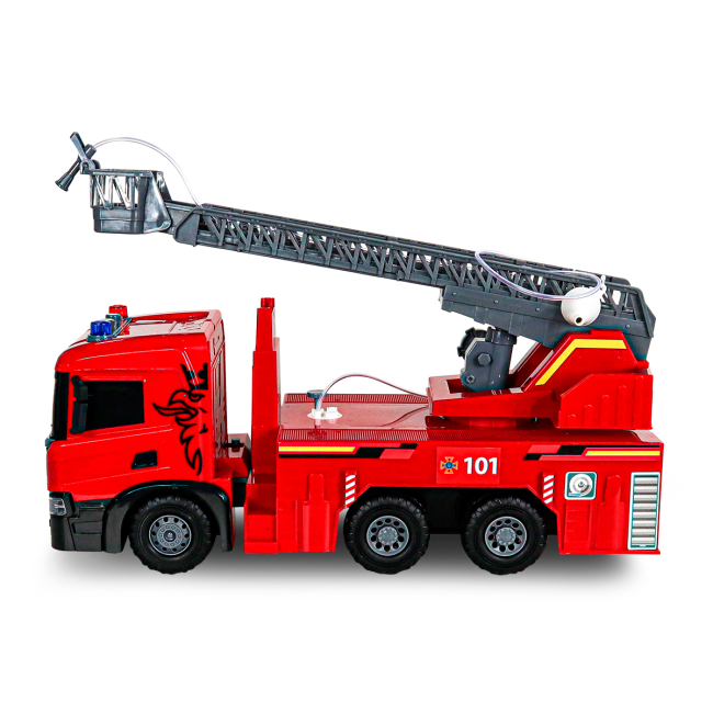 Транспорт и спецтехника - Автомодель TechnoDrive Super Big Truck Пожарная машина Scania (5005KS)#2