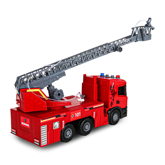 Транспорт и спецтехника - Автомодель TechnoDrive Super Big Truck Пожарная машина Scania (5005KS)#6