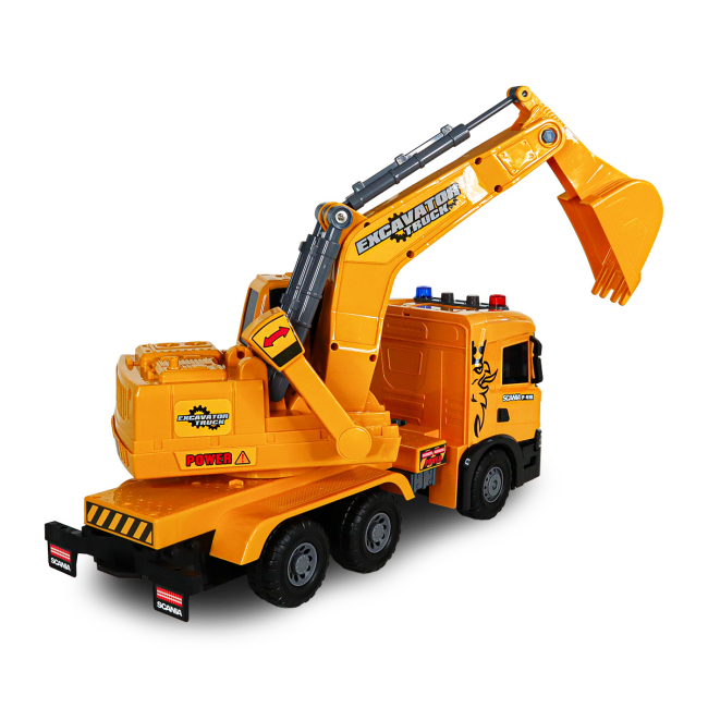 Транспорт и спецтехника - Автомодель TechnoDrive Super Big Truck Экскаватор Scania (5006KS)#6