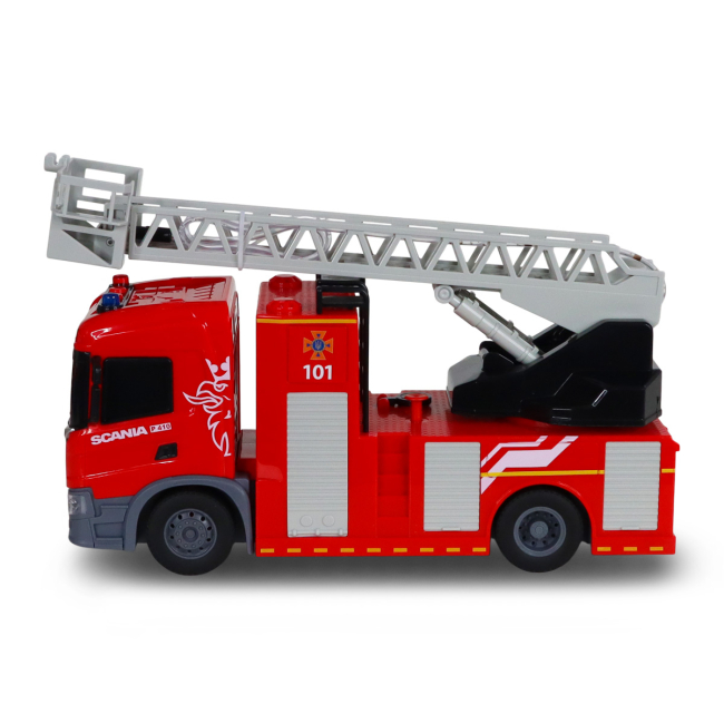 Транспорт і спецтехніка - Автомодель TechnoDrive Big truck Пожежна машина Scania (6407KS)#4
