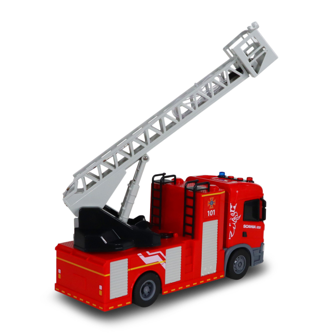 Транспорт і спецтехніка - Автомодель TechnoDrive Big truck Пожежна машина Scania (6407KS)#8