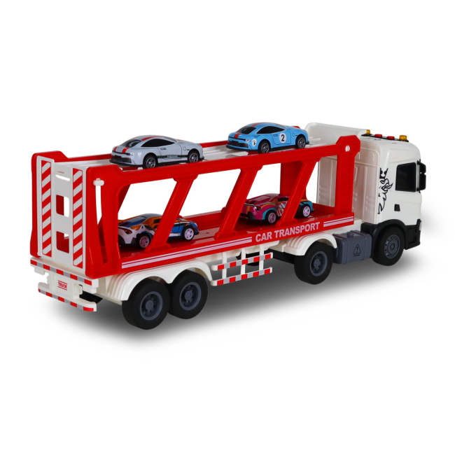 Транспорт и спецтехника - Игровой набор TechnoDrive Large truck Автоперевозчик Scania (6414KS)#5